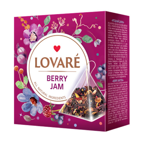 Lovare Berry Jam Tea Bags