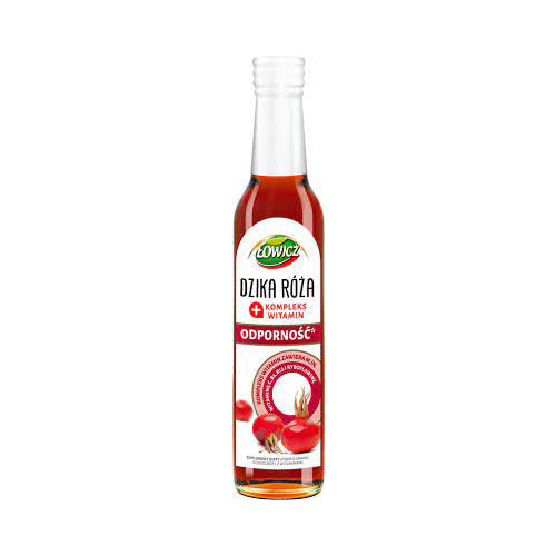 Lowicz Rose Syrup with Vitamins