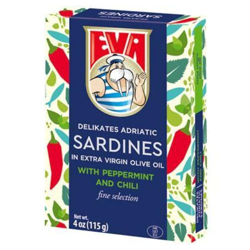 Eva Adriatic Sardines with Peppermint & Chili