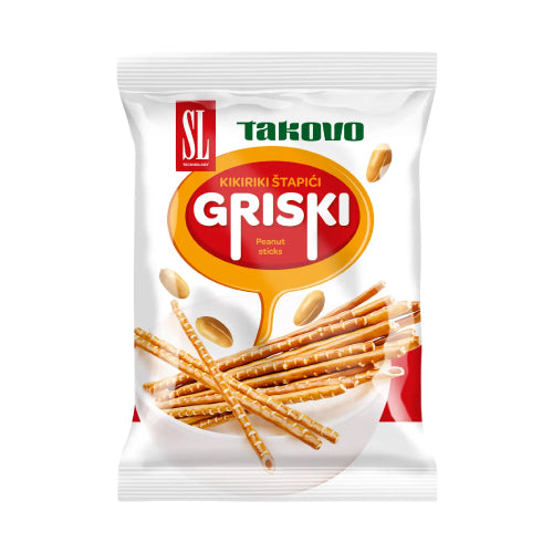 Takovo Griski Peanut Filled Pretzel Sticks