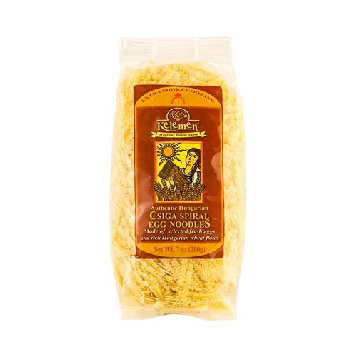 Kelemen Csiga Spiral Egg Noodles