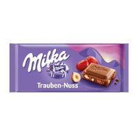 Milka Raisin & Nut Chocolate Bar