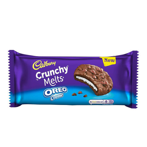 Cadbury Crunchy Melts Oreo Creme Cookies