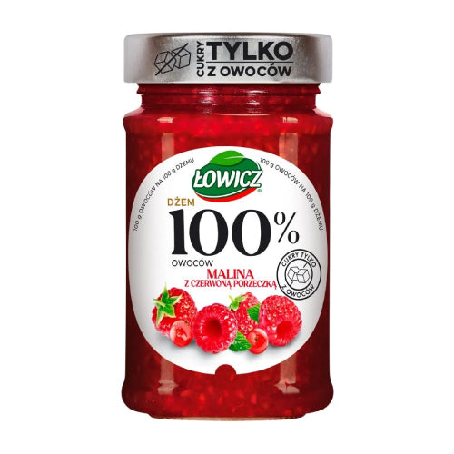 Lowicz 100% Raspberry & Redcurrant Jam