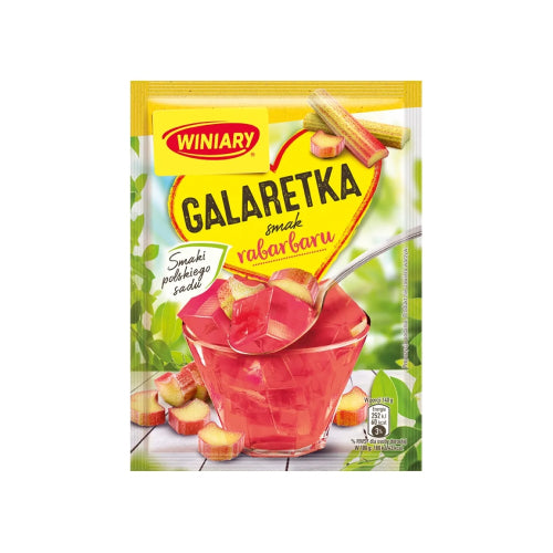 Winiary Rhubarb Gelatin