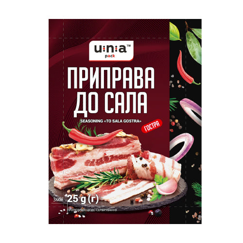 UNA Pack Seasoning for Spicy Bacon