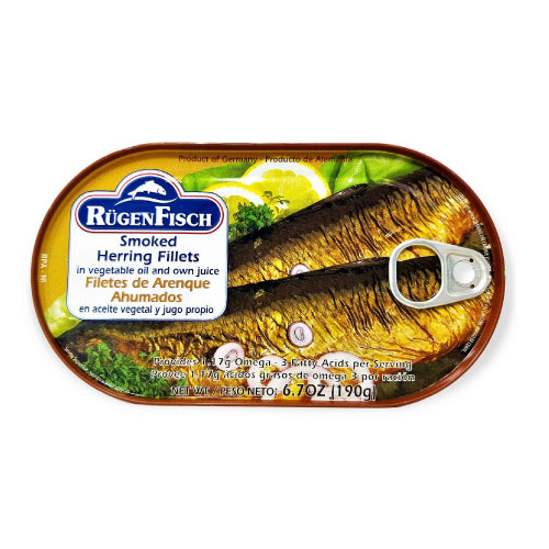 RugenFisch Smoked Herring Fillets