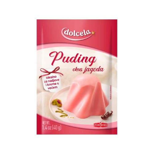 Dolcela Strawberry Pudding Mix