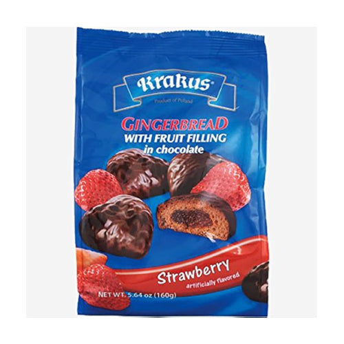Krakus Strawberry Filled Gingerbreads