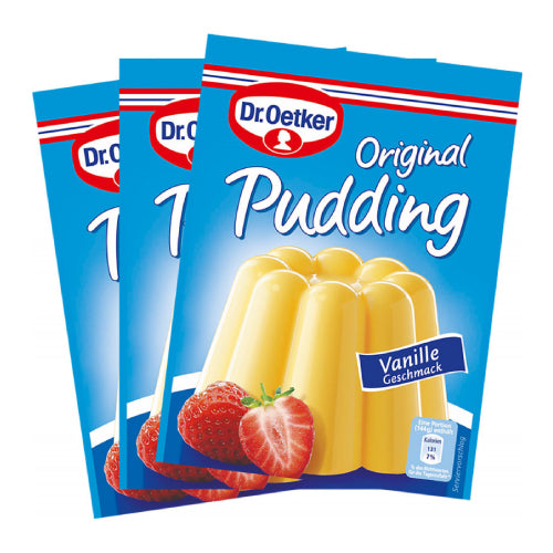 Dr. Oetker Vanilla Pudding Mix - 3 Pack