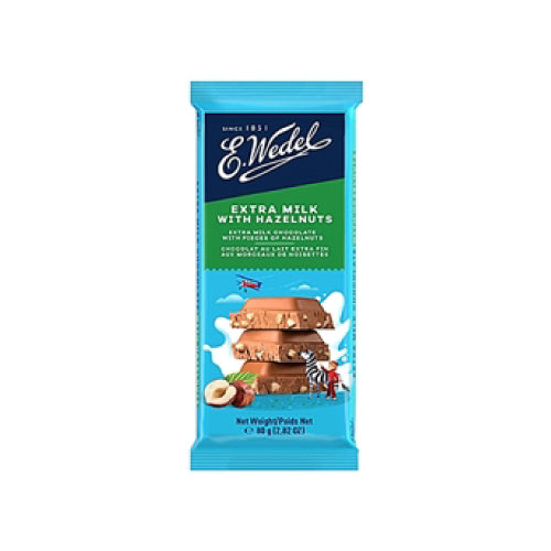 E. Wedel Extra Milk Chocolate with Hazelnuts