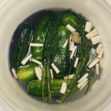 Small Batch Pickles in Brine