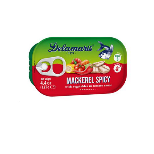 Delamaris Spicy Mackerel with Vegetables