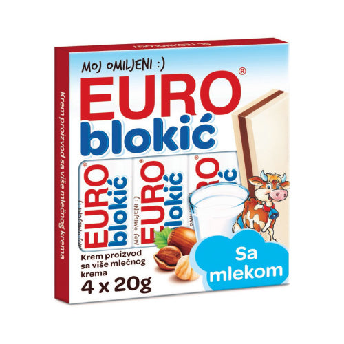 Takovo Euro Blokic Eurocream Bars