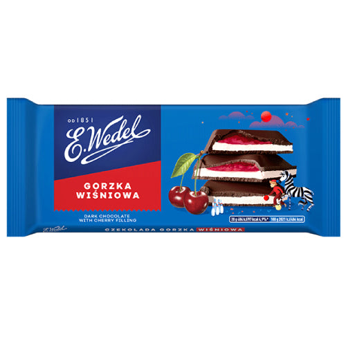 E. Wedel Dark Cherry Chocolate Bar