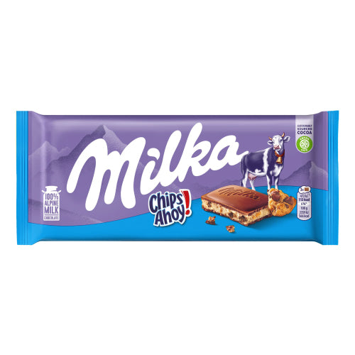 Milka Chips Ahoy Chocolate Bar