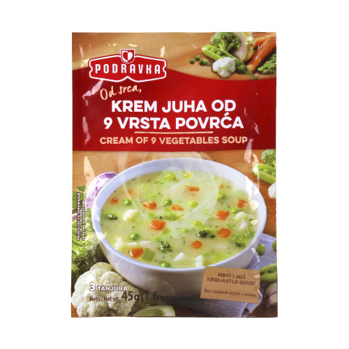 Podravka Cream of 9 Vegetables Soup Mix