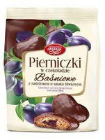 Skawa Plum Filled Chocolate Coated Gingerbread