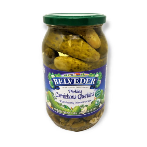 Belveder Polish Cornichons Gherkin Pickles