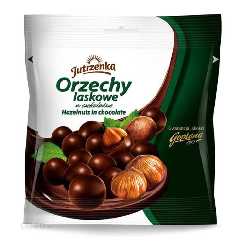 Jutrzenka Hazelnuts in Dark Chocolate