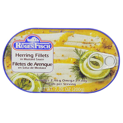 RugenFisch Herring Fillets in Mustard Sauce