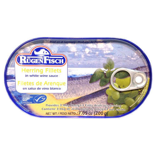 RugenFisch Herring Fillets in White Wine Sauce