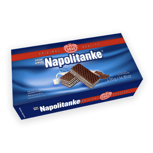 Kras Cocoa & Milk Napolitanke Wafers