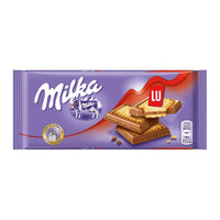 Milka Chocolate Bar with Lu Biscuits