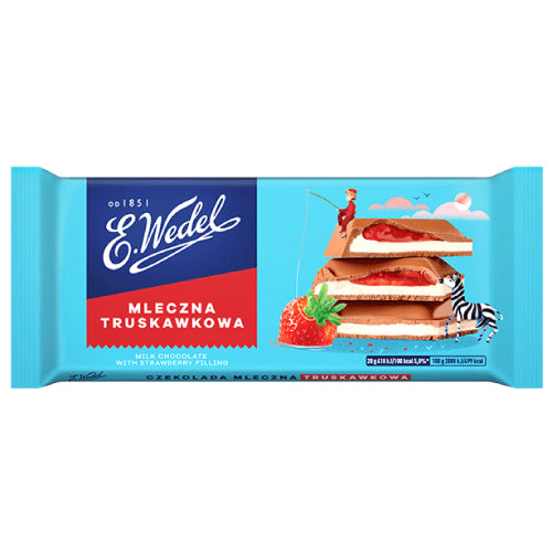 E. Wedel Strawberry Milk Chocolate Bar