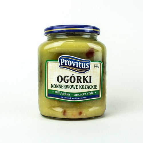Provitus Mustard Dill Pickles