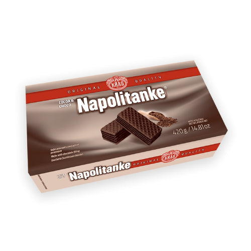 Kras Cocoa & Choco Napolitanke Wafers