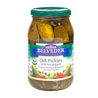 Belveder Dill Pickles with Hot Pepper