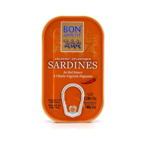 Bon Appetit Atlantic Sardines in Hot Sauce