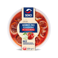 Seko Herring Rolls with Onion Filling & Tomato