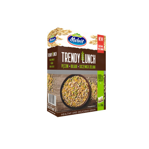 Melvit Trendy Lunch with Hulled Barley, Green Lentil & Bulgar