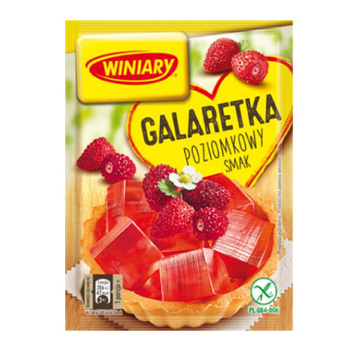 Winiary Wild Strawberry Gelatin